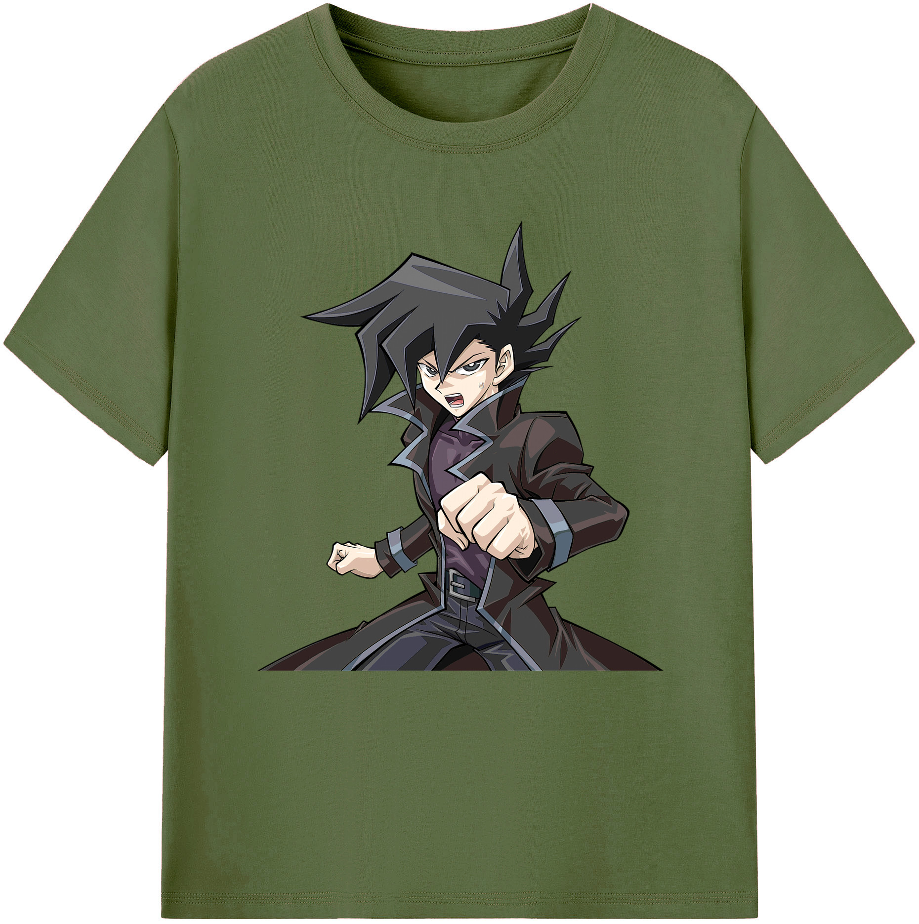 （画像用） 遊☆戯☆王 Yu-Gi-Oh! 綿100％半袖Tシャツ（フロントプリント）